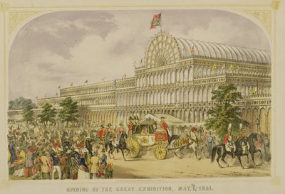The Opening of the Great Exhibition, May 1st 1851 by English School